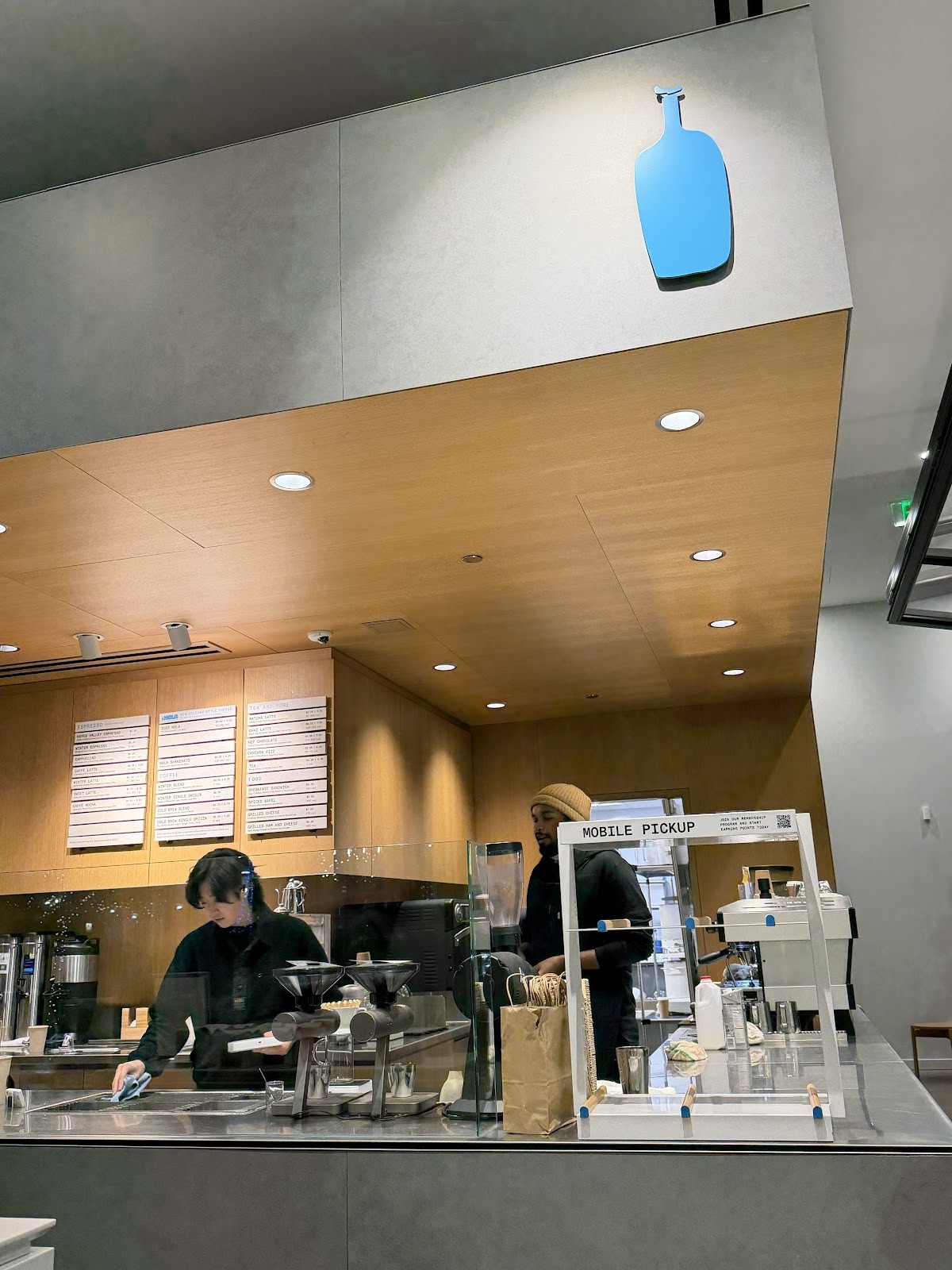 Blue Bottle Coffee: the place