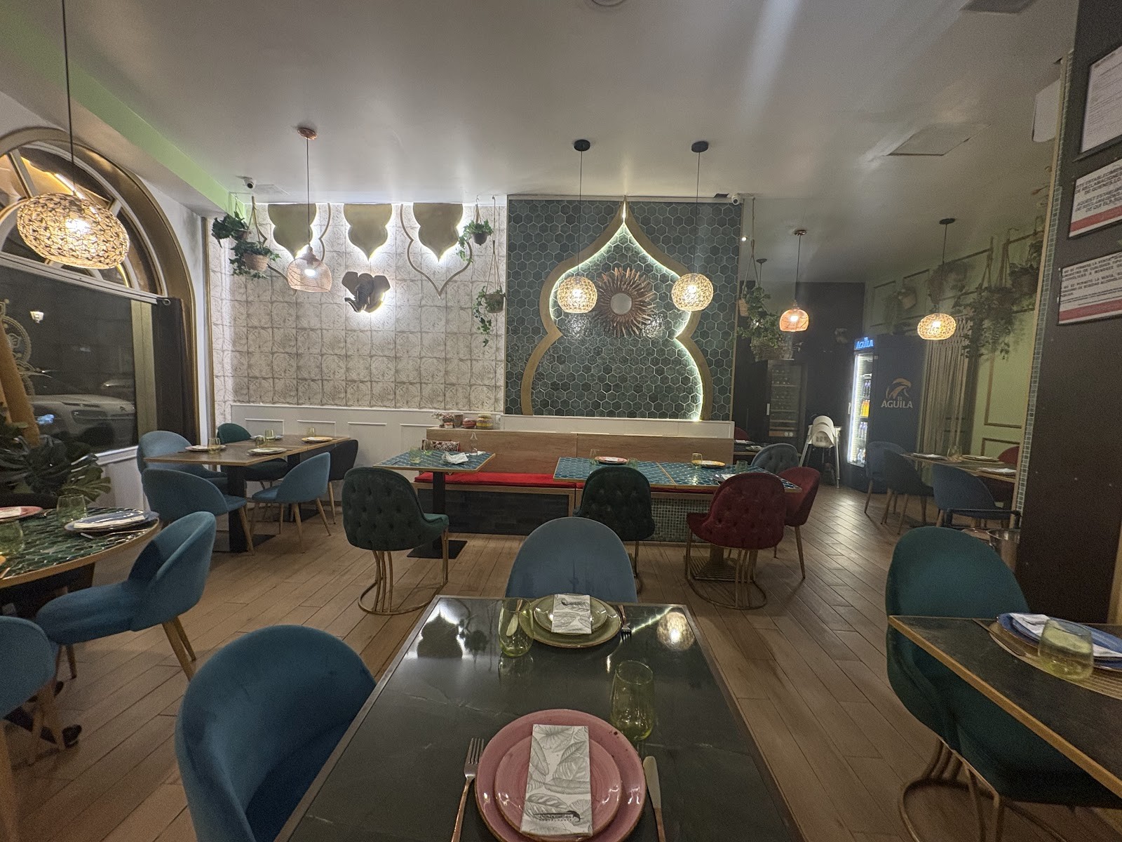 Restaurante Indian Garden: the place