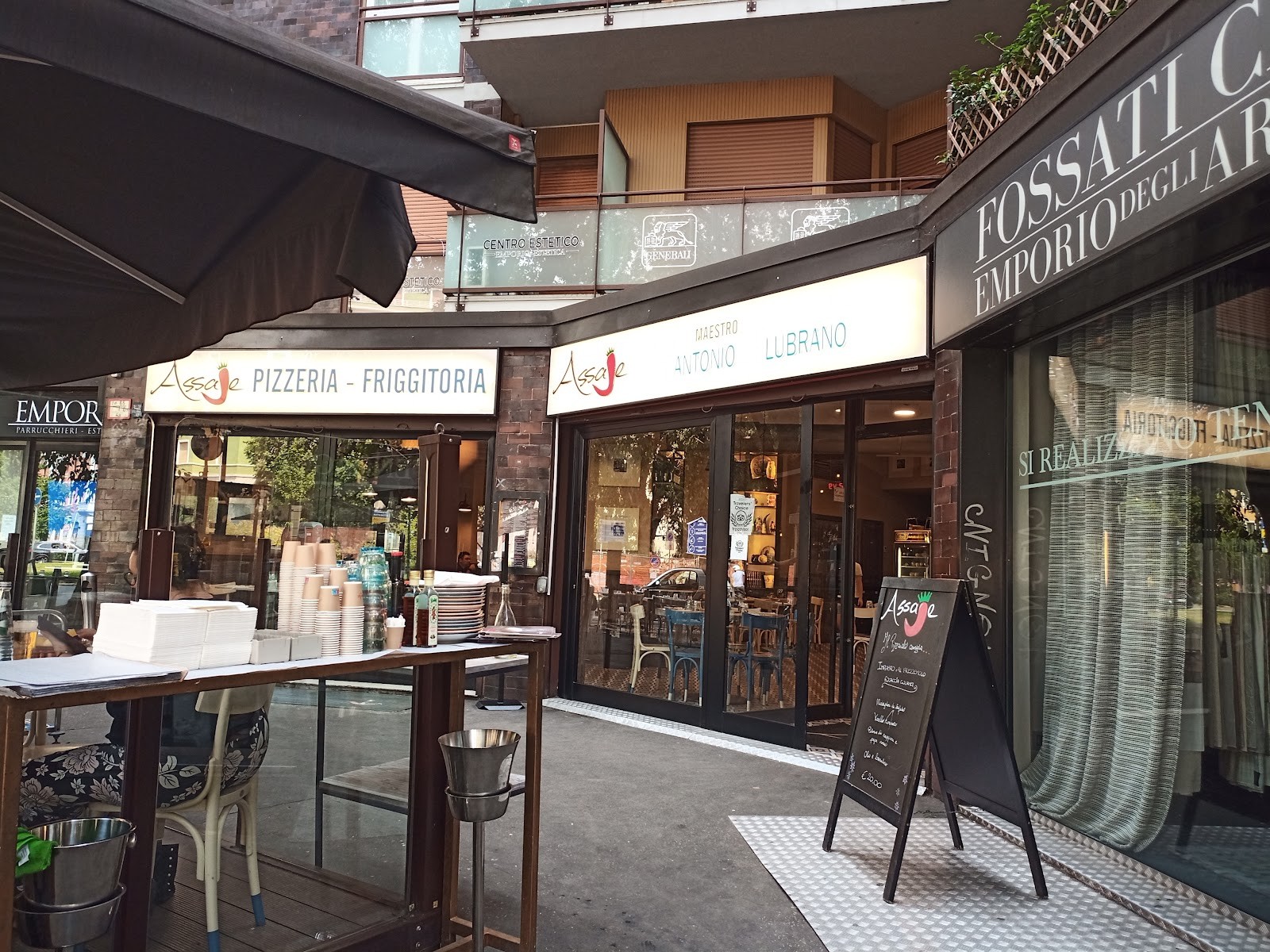 Pizzeria Assaje: the place