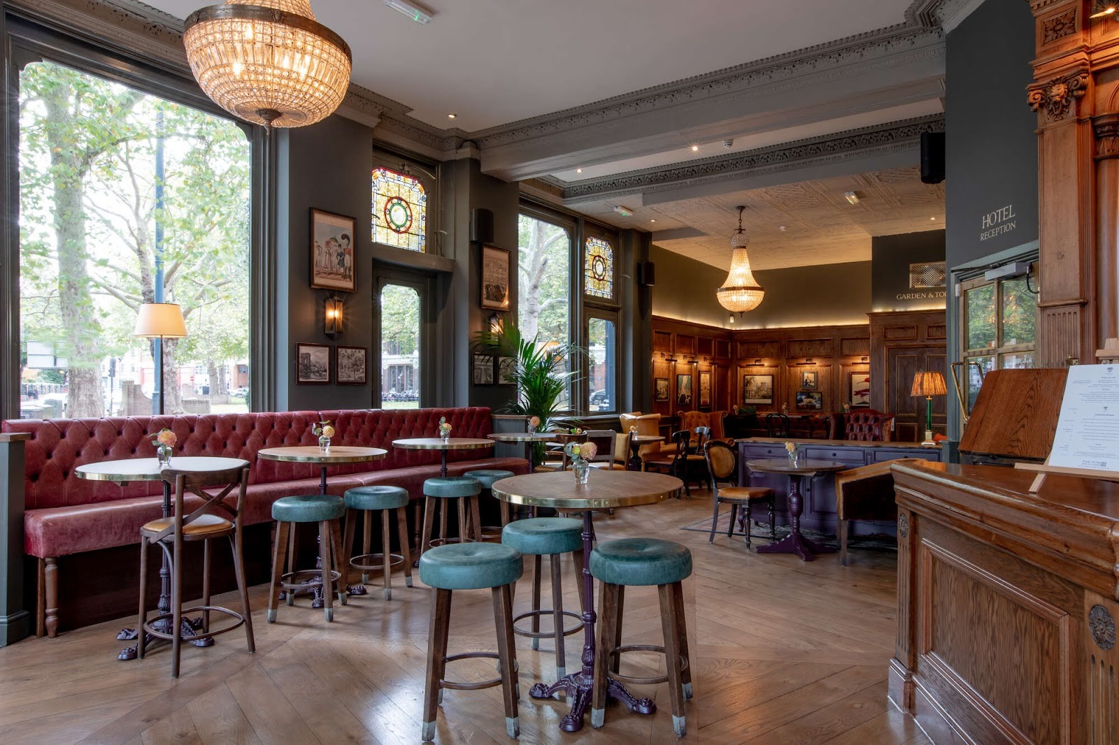 Brook Green Hotel Restaurant: the place