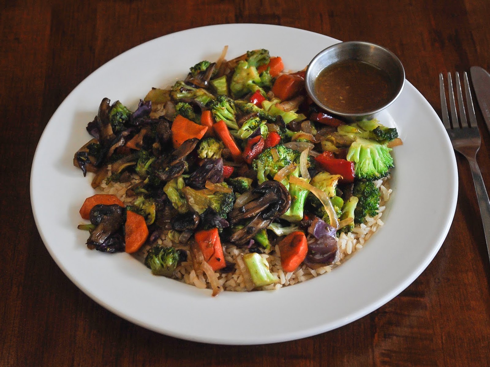 Soul Vegetarian No. 2: food & drinks