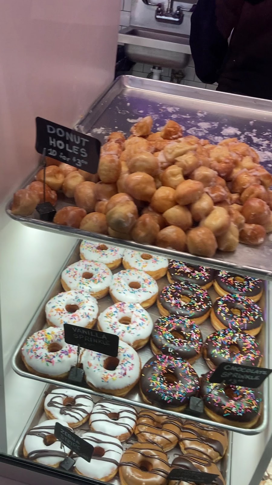 Donut Run: food & drinks