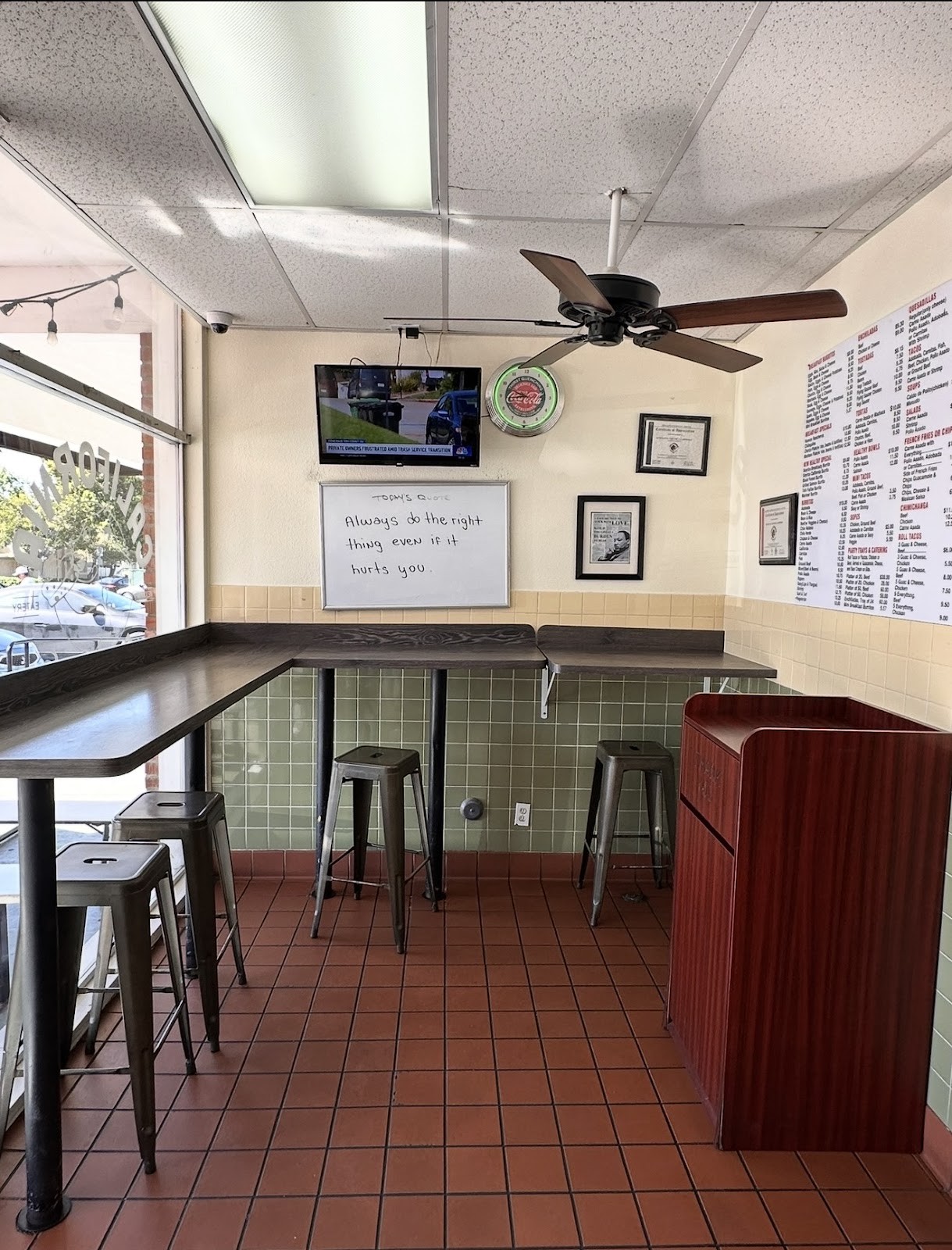 California Burritos: the place