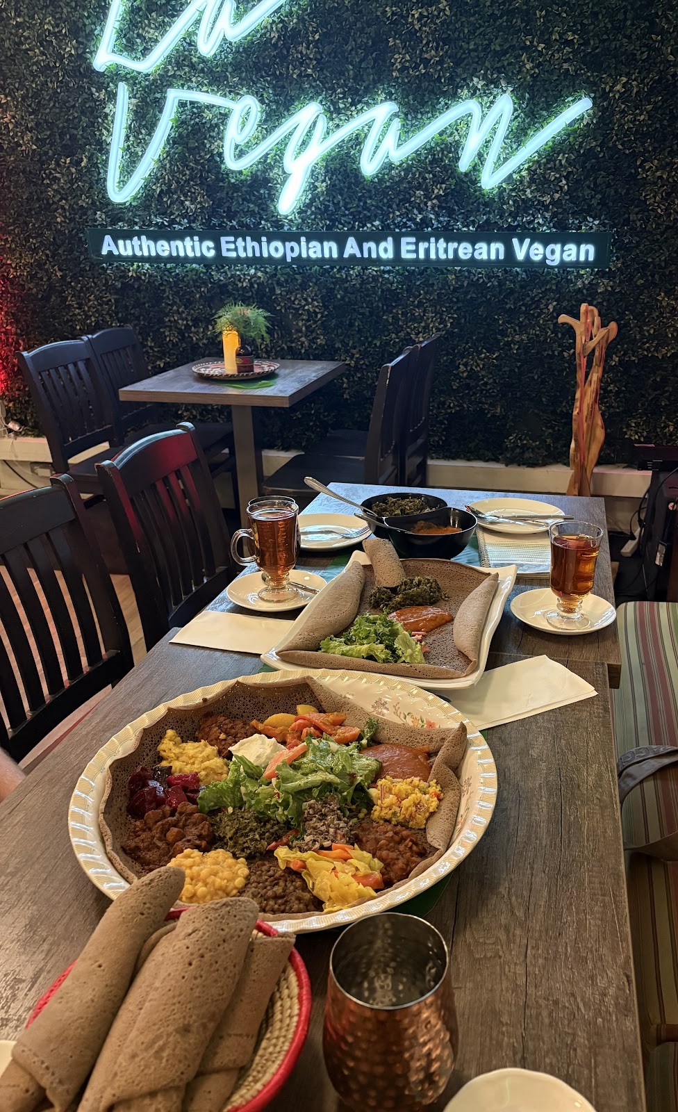La Vegan Ethiopian & Eritrean Vegan Cuisine: food & drinks