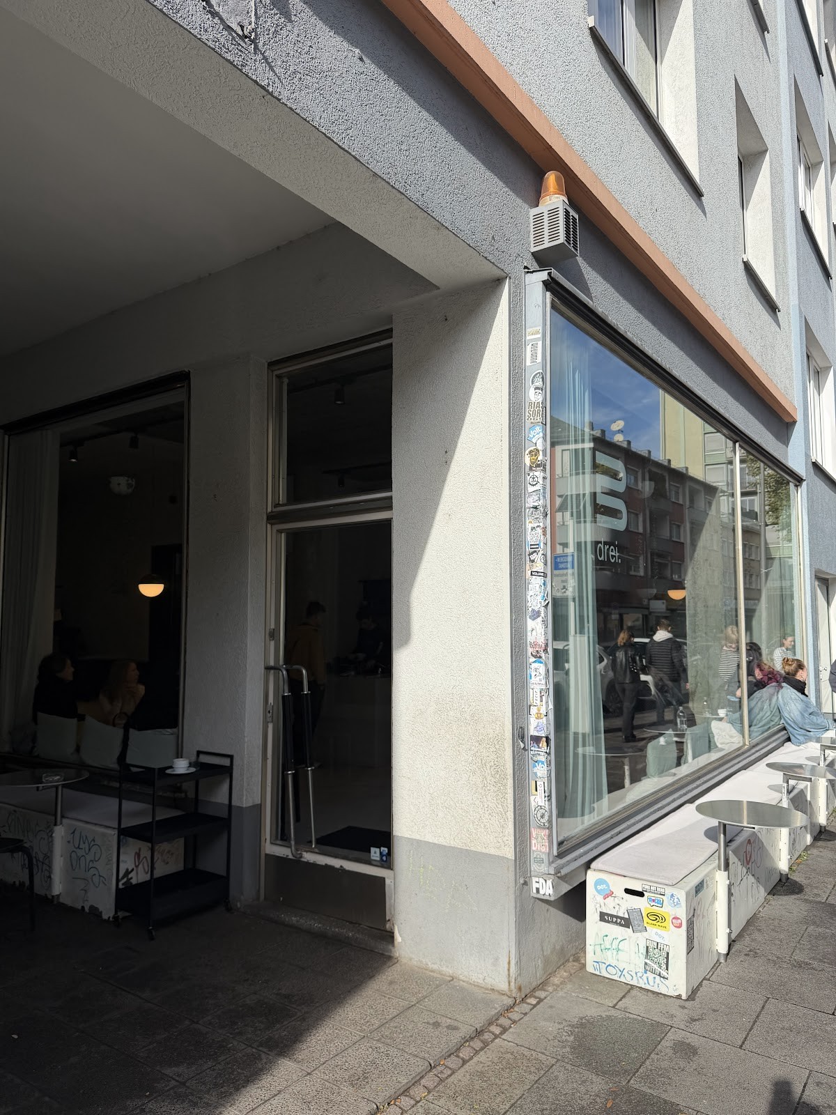 Drei Kaffeebar: the place