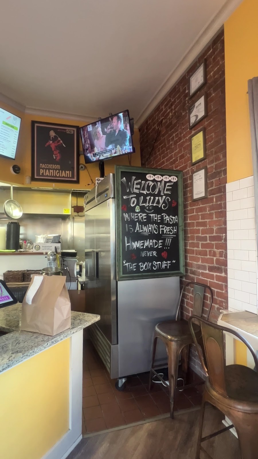 Lilly's Gourmet Pasta Express: the place
