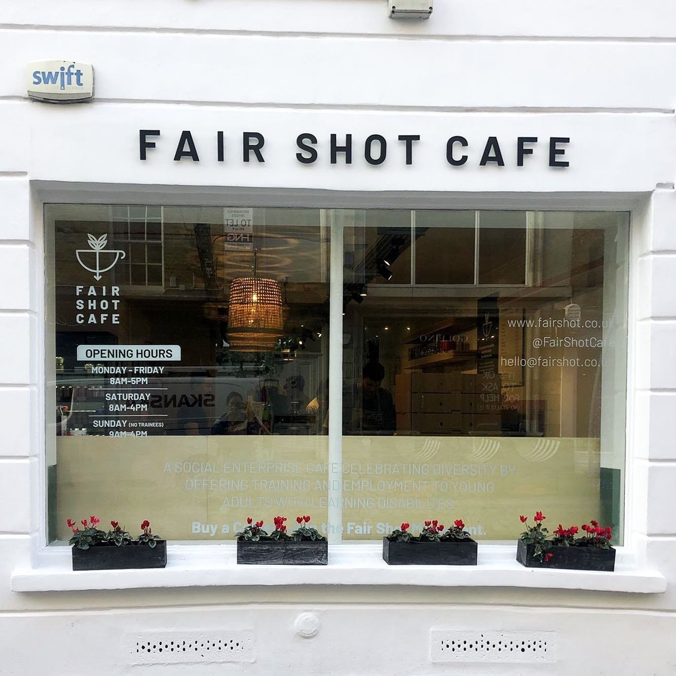 Fair Shot Cafe: the place