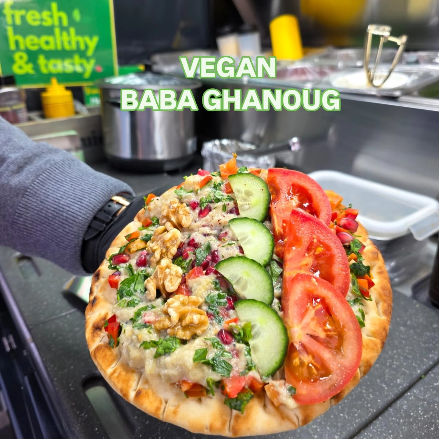Adams pita: food & drinks