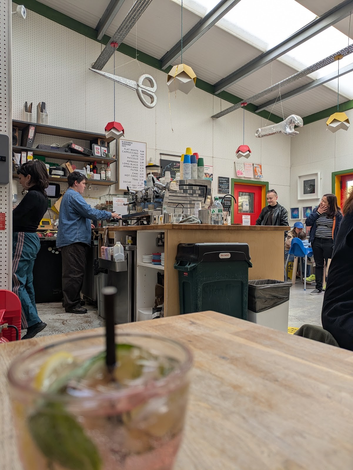 Blackhorse Workshop Cafe: the place