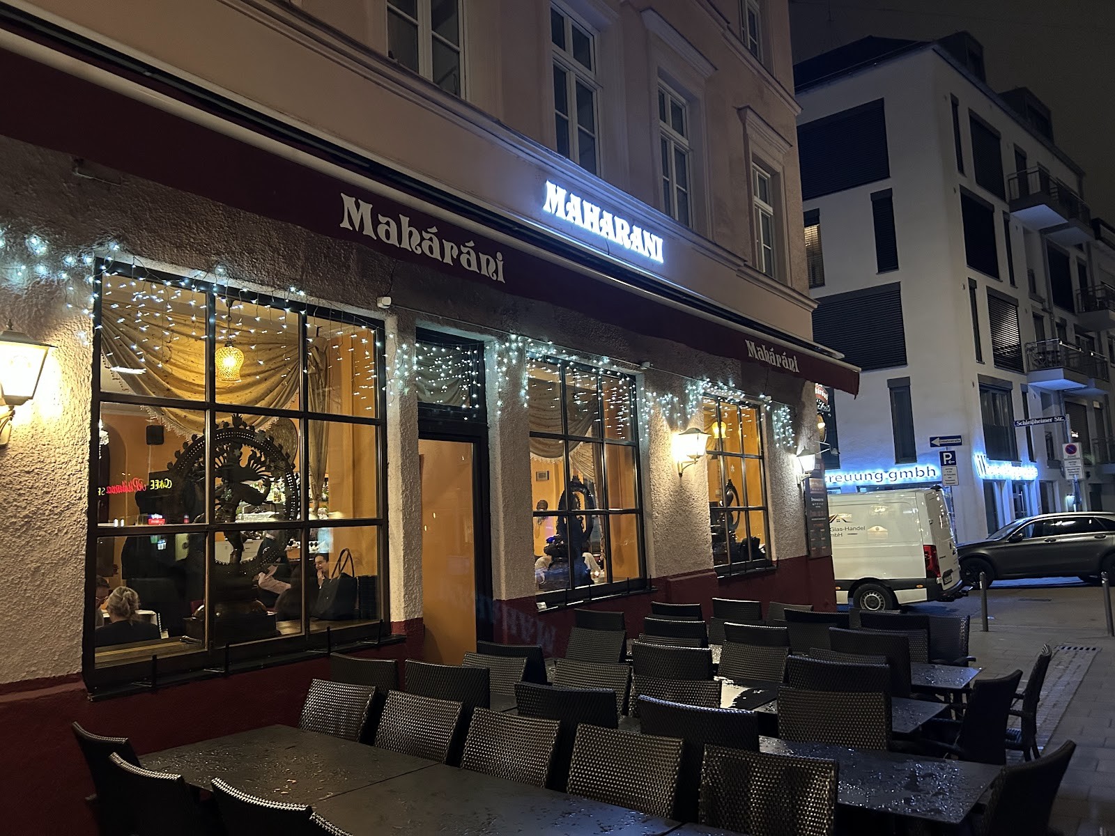 Maharani im Stiglmaierplatz: the place