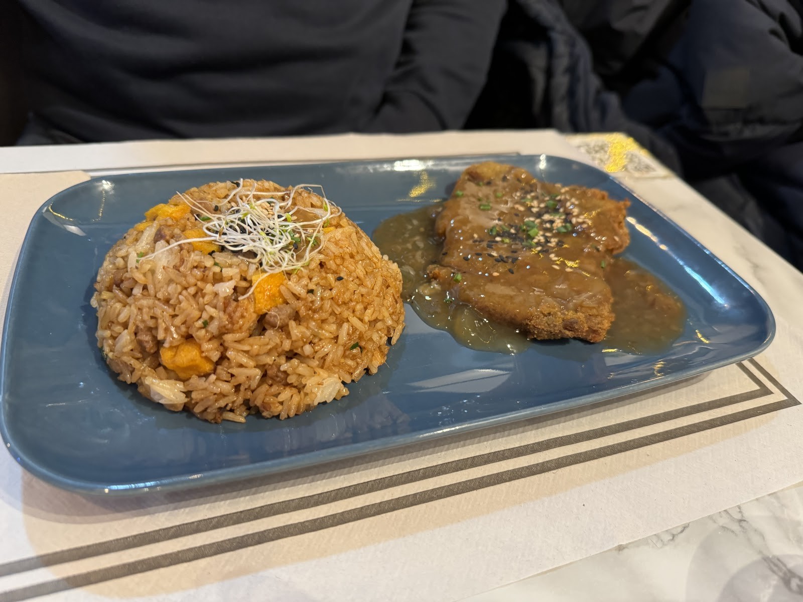 Los Andenes: food & drinks