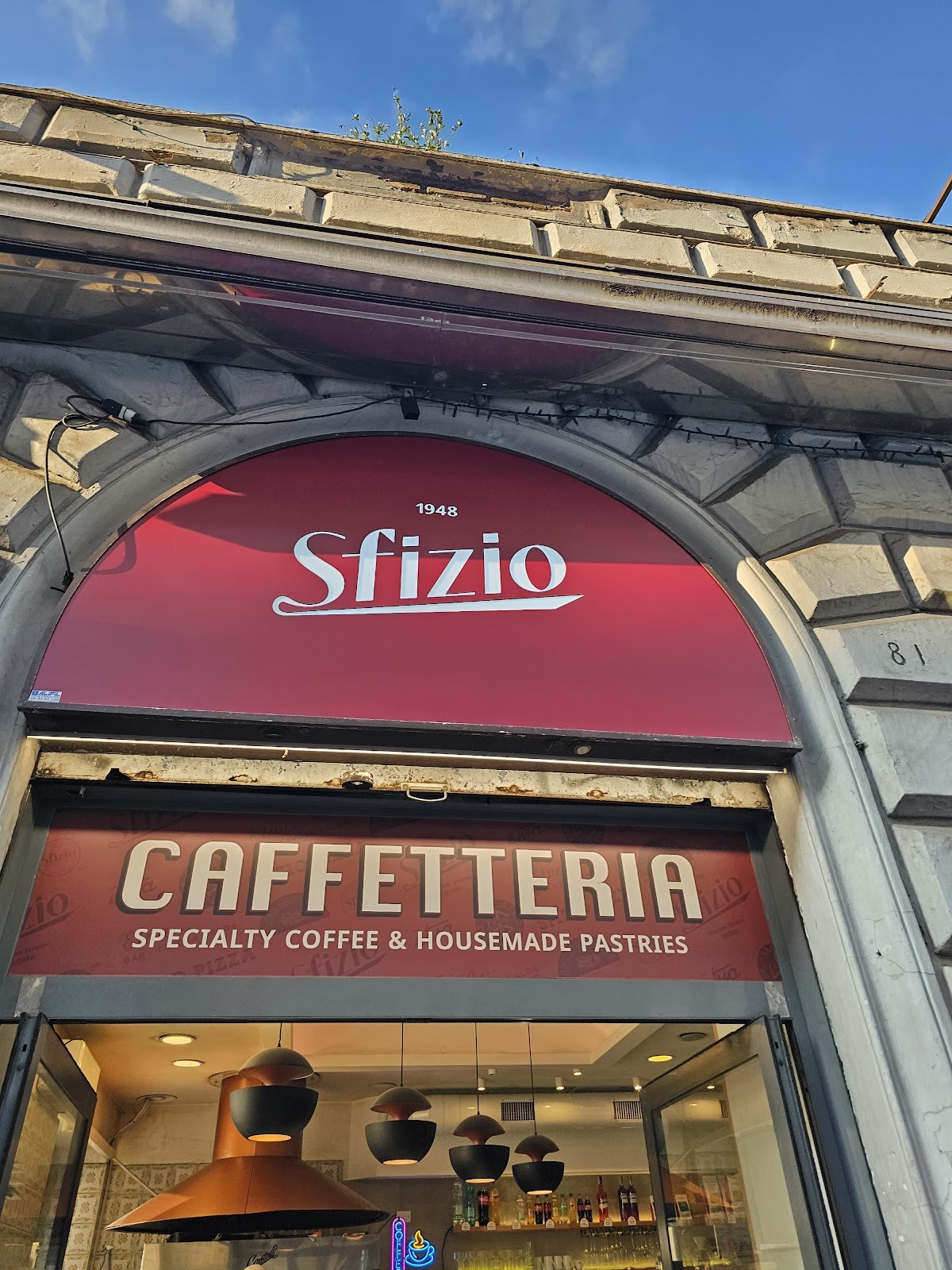 Sfizio Pizzeria: the place