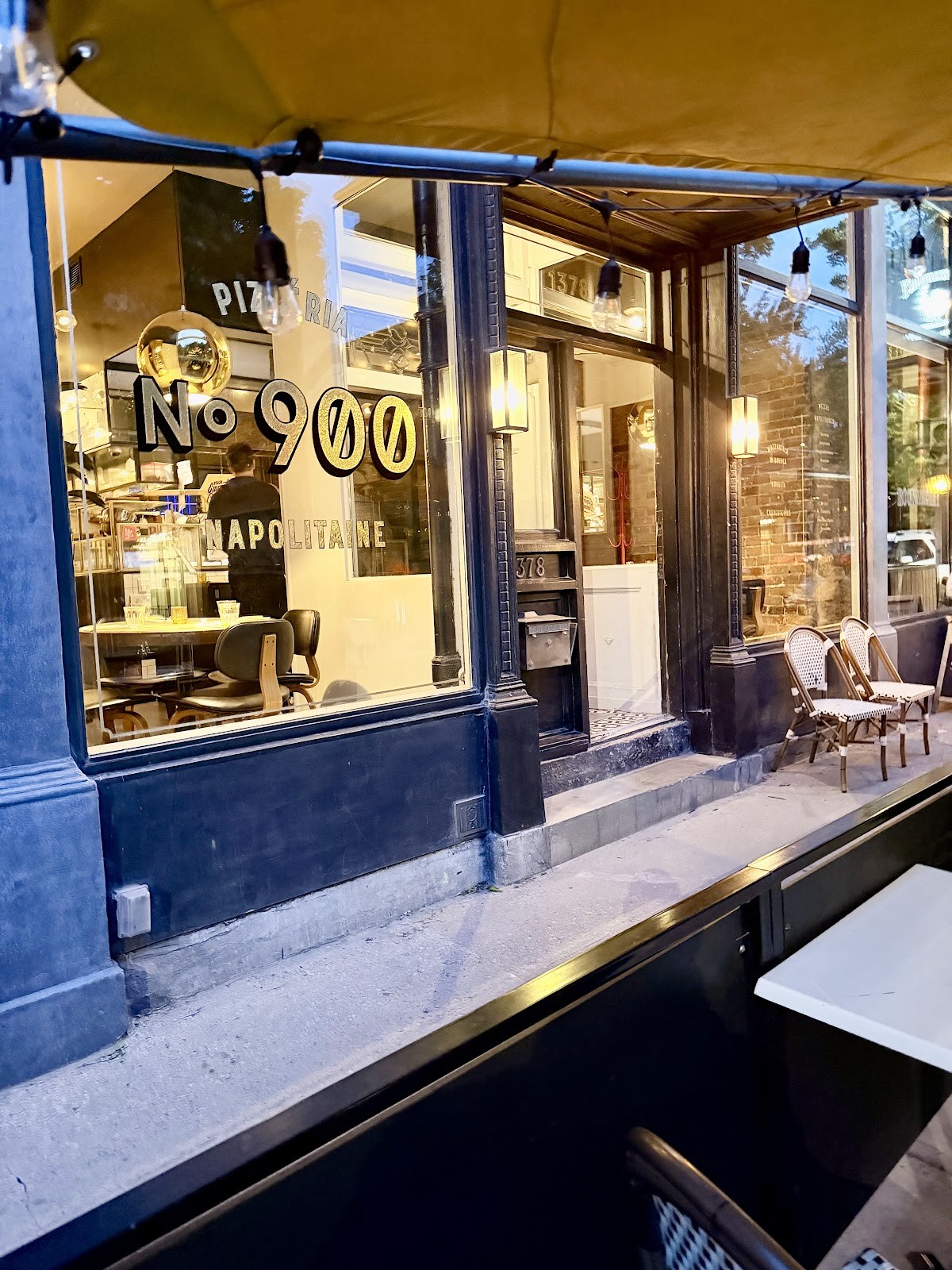 Pizzéria NO.900: the place