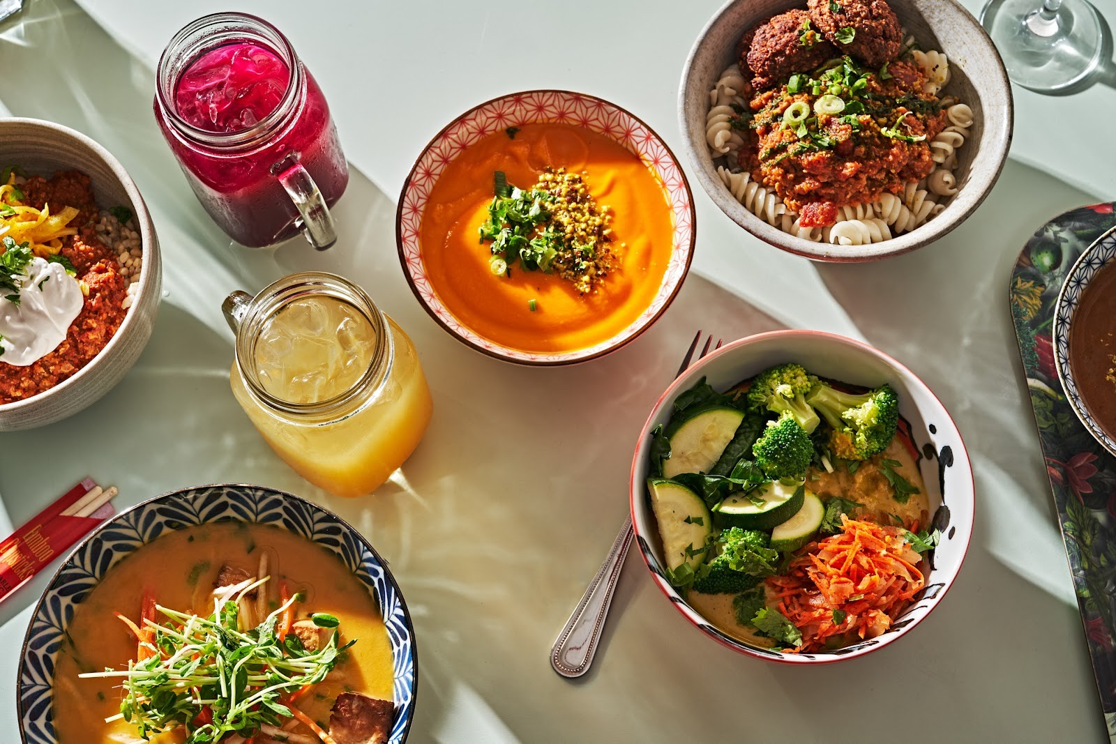 Le Botaniste: food & drinks