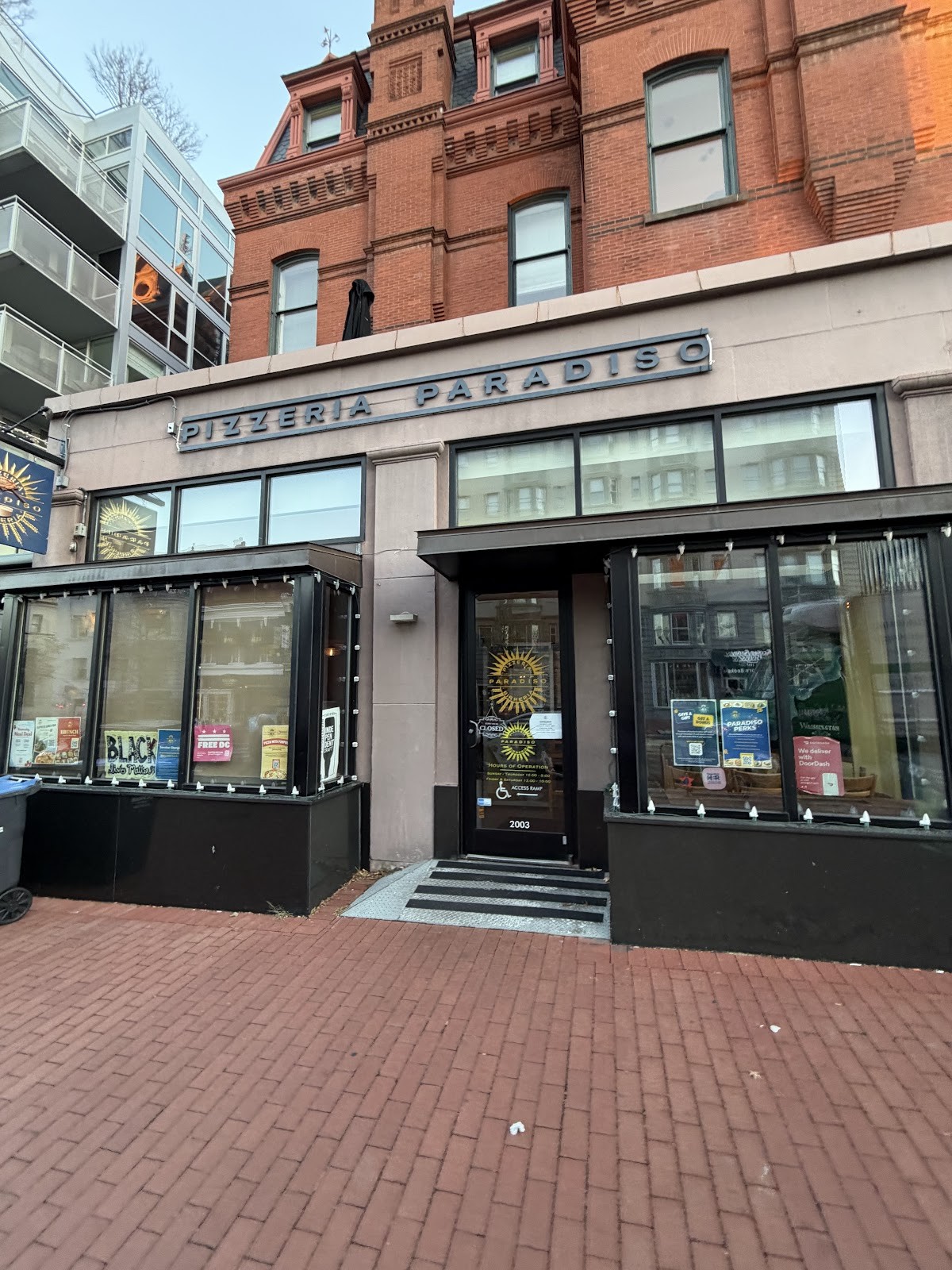 Pizzeria Paradiso: the place