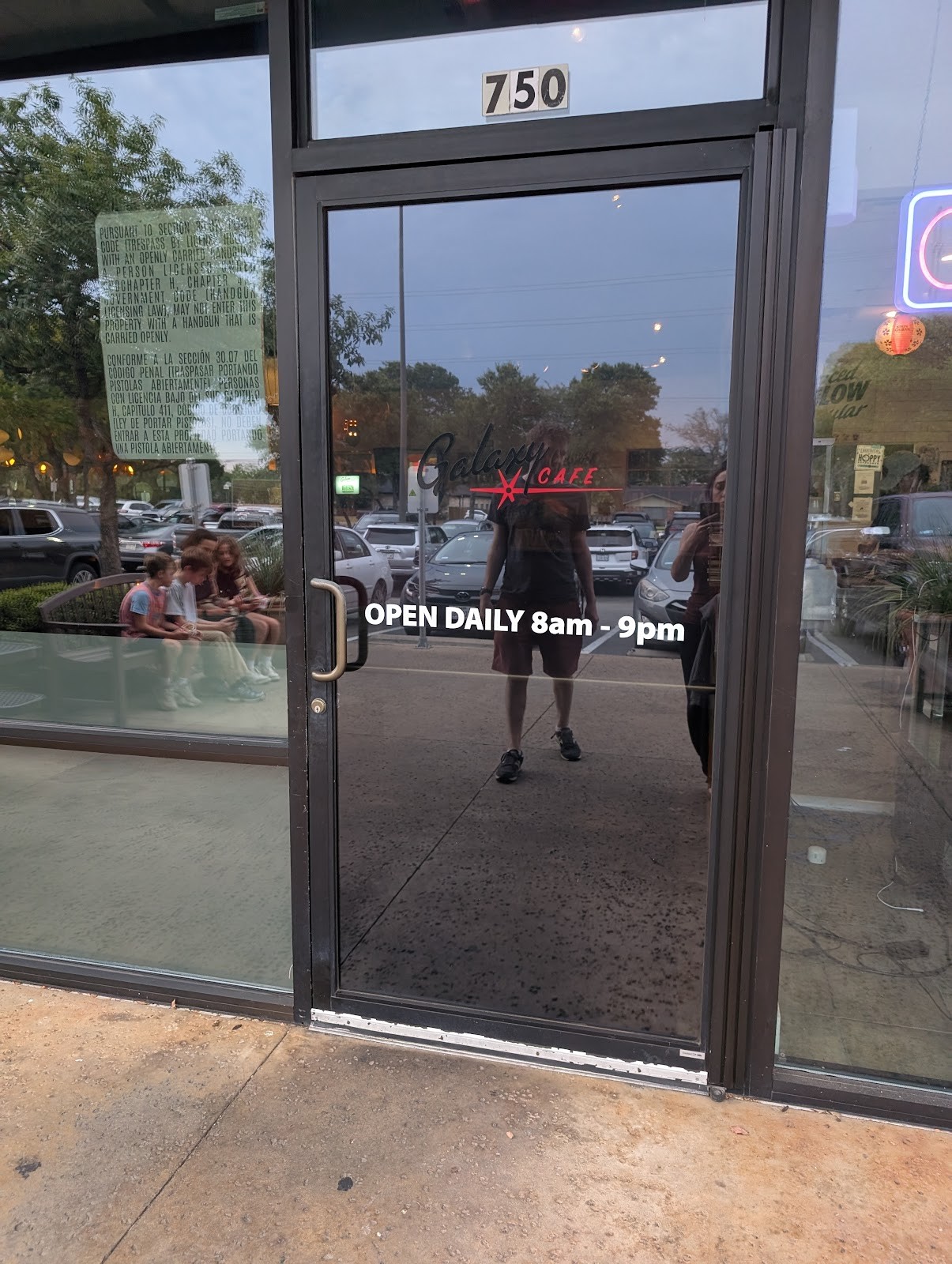 Galaxy Cafe: the place