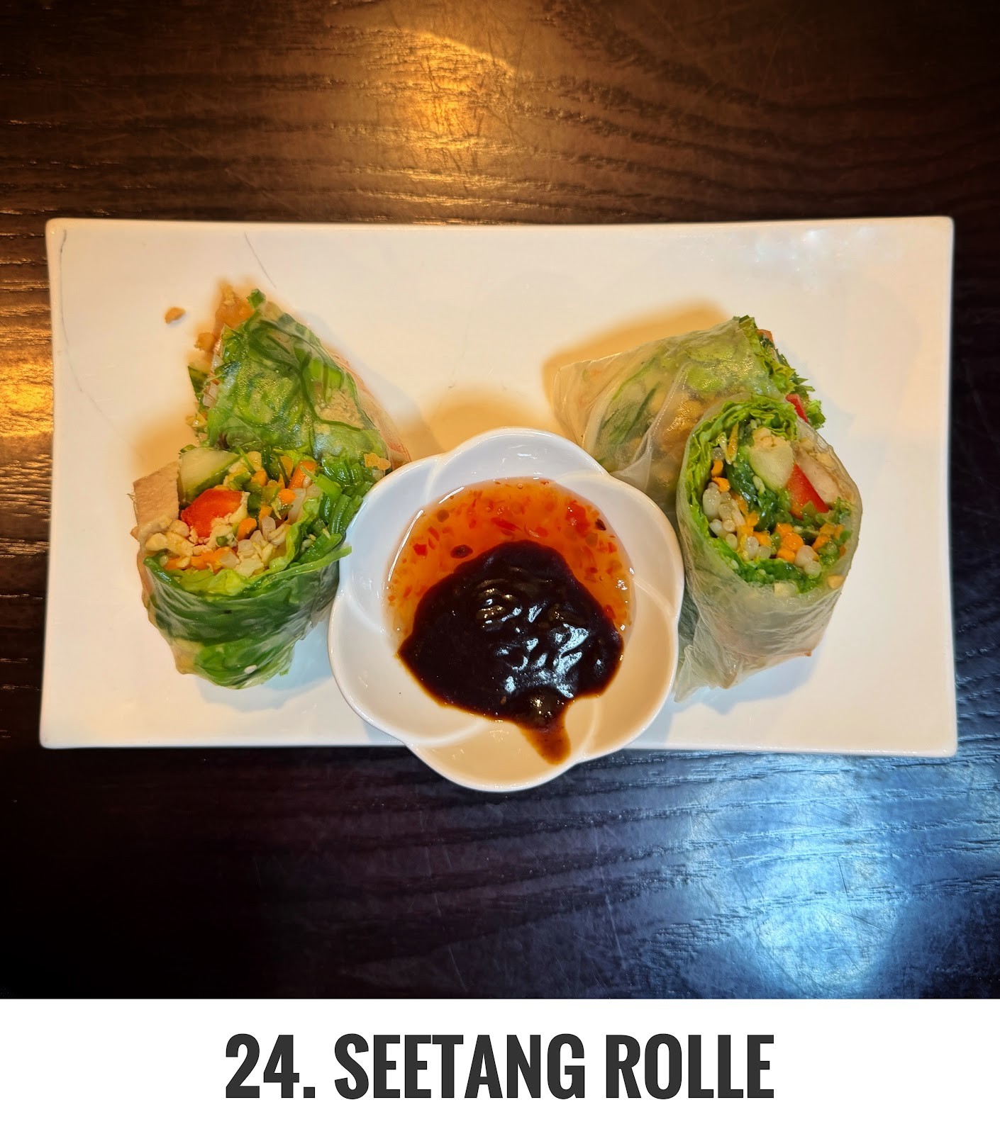 Tau Vegan Restaurant: food & drinks