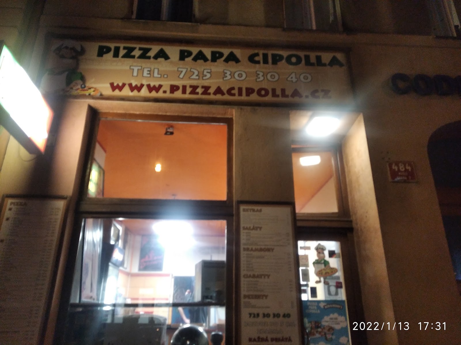 Pizza Papa Cipolla: the place