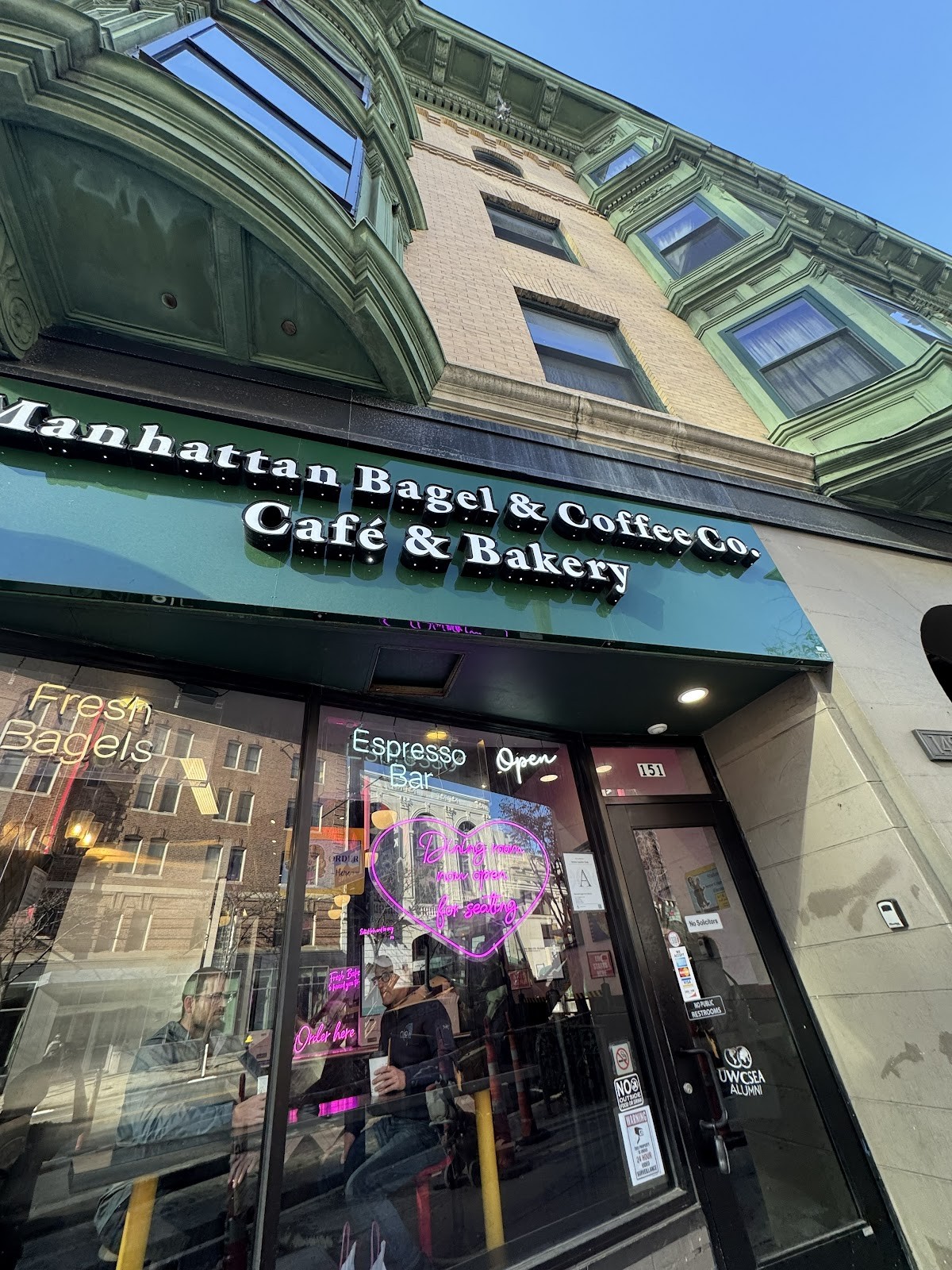 Manhattan Bagel & Coffee Co.: the place