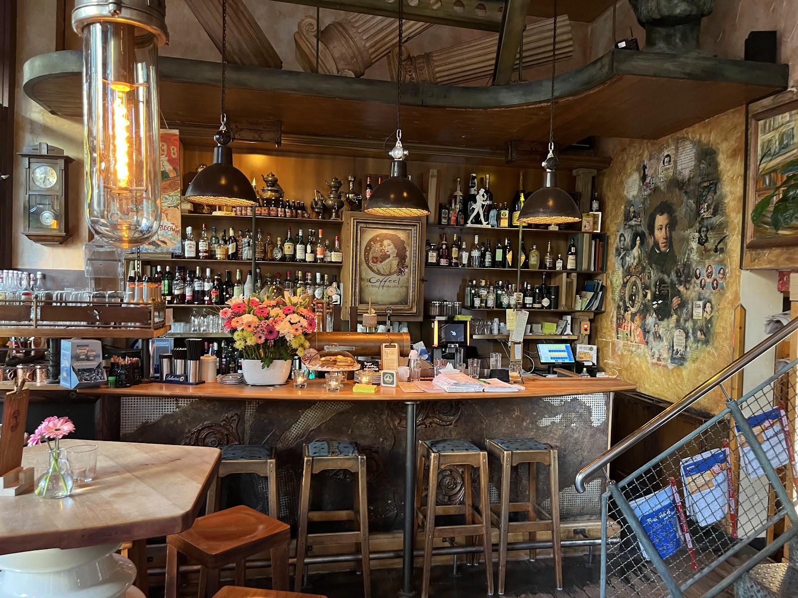 Café Puschkin: the place