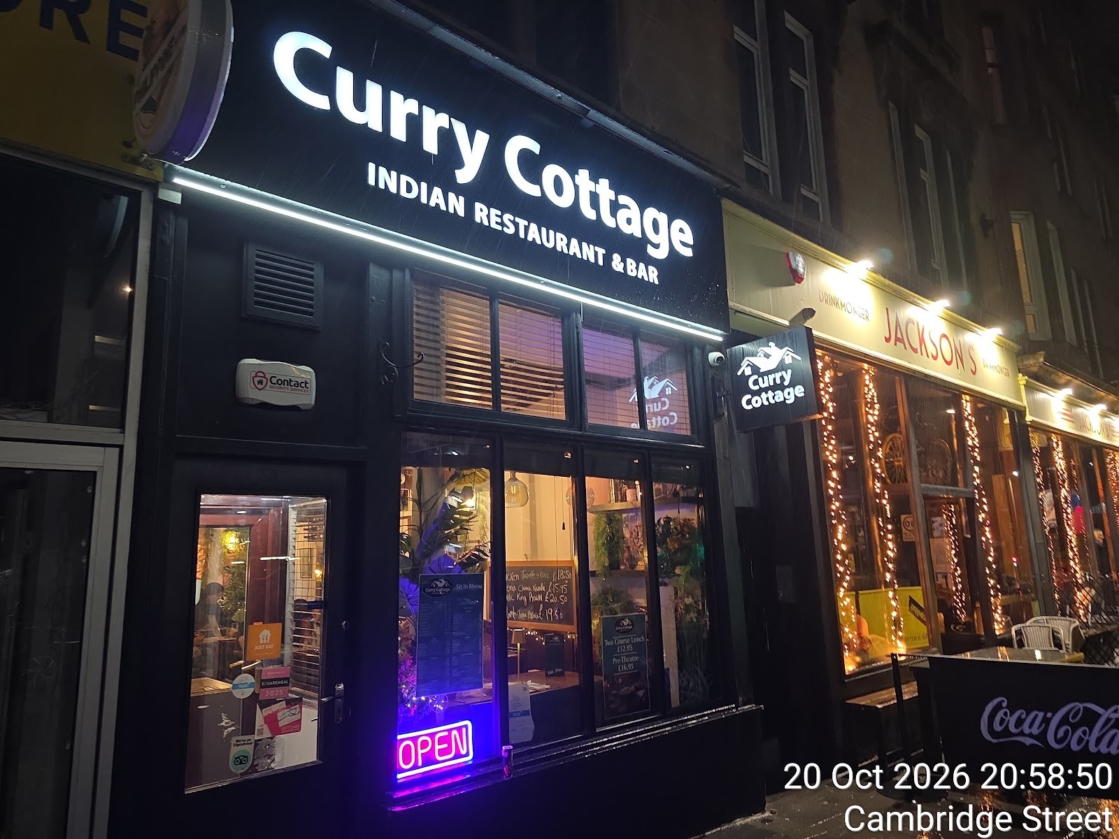Curry Cottage: the place