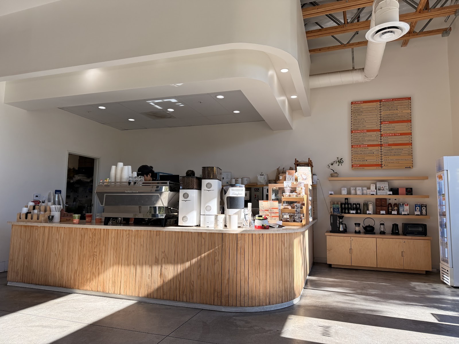 Nook Coffee Bar: the place