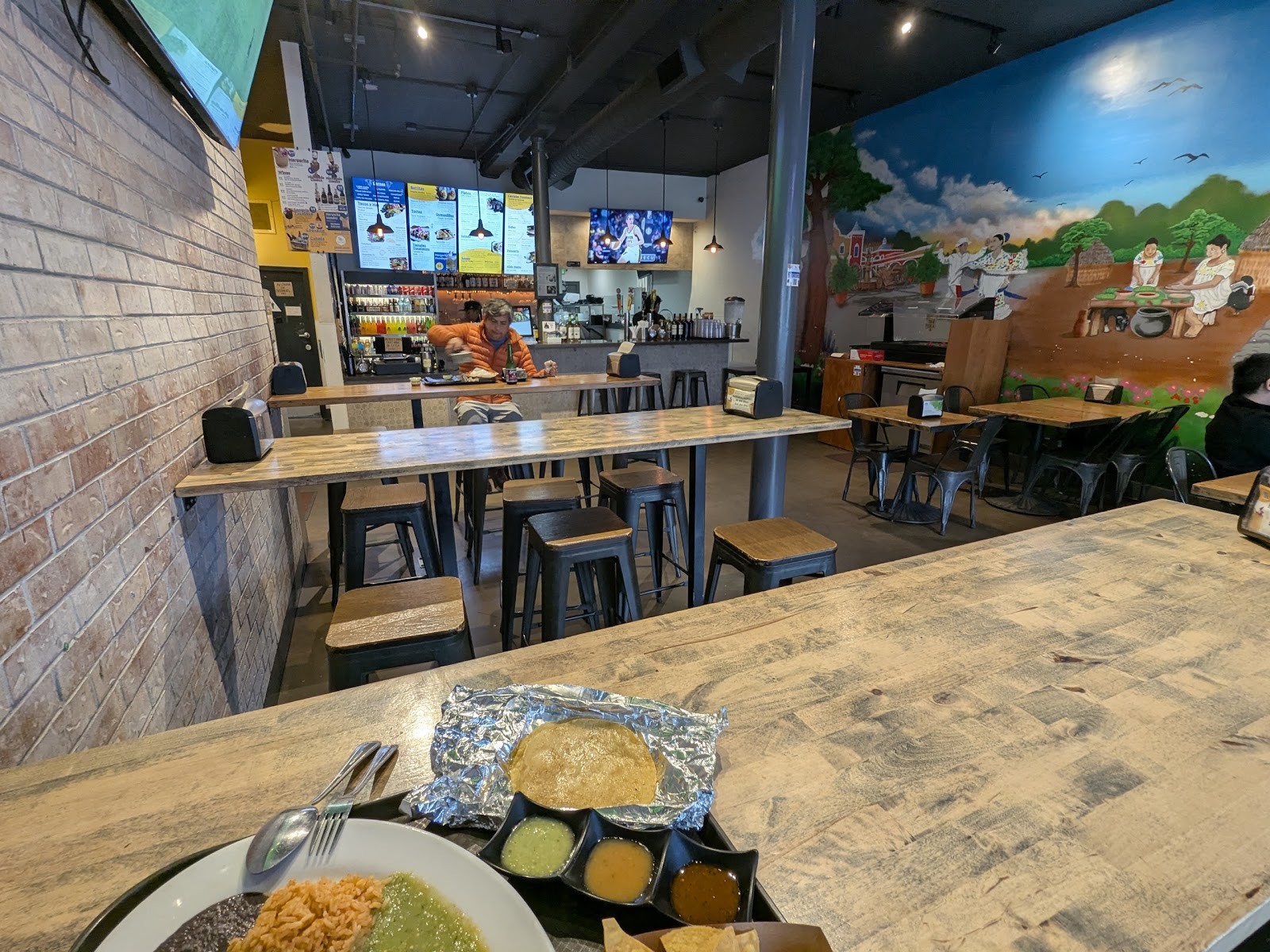 Taqueria Los Mayas: the place