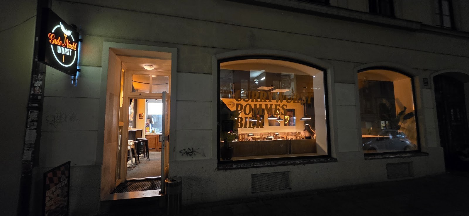 Restaurant Gute Nacht Wurst: the place
