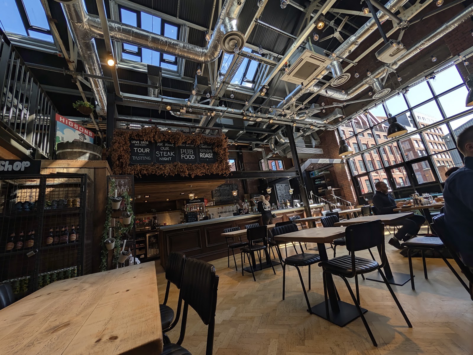 Love Lane Brewery, Bar and Kitchen: the place