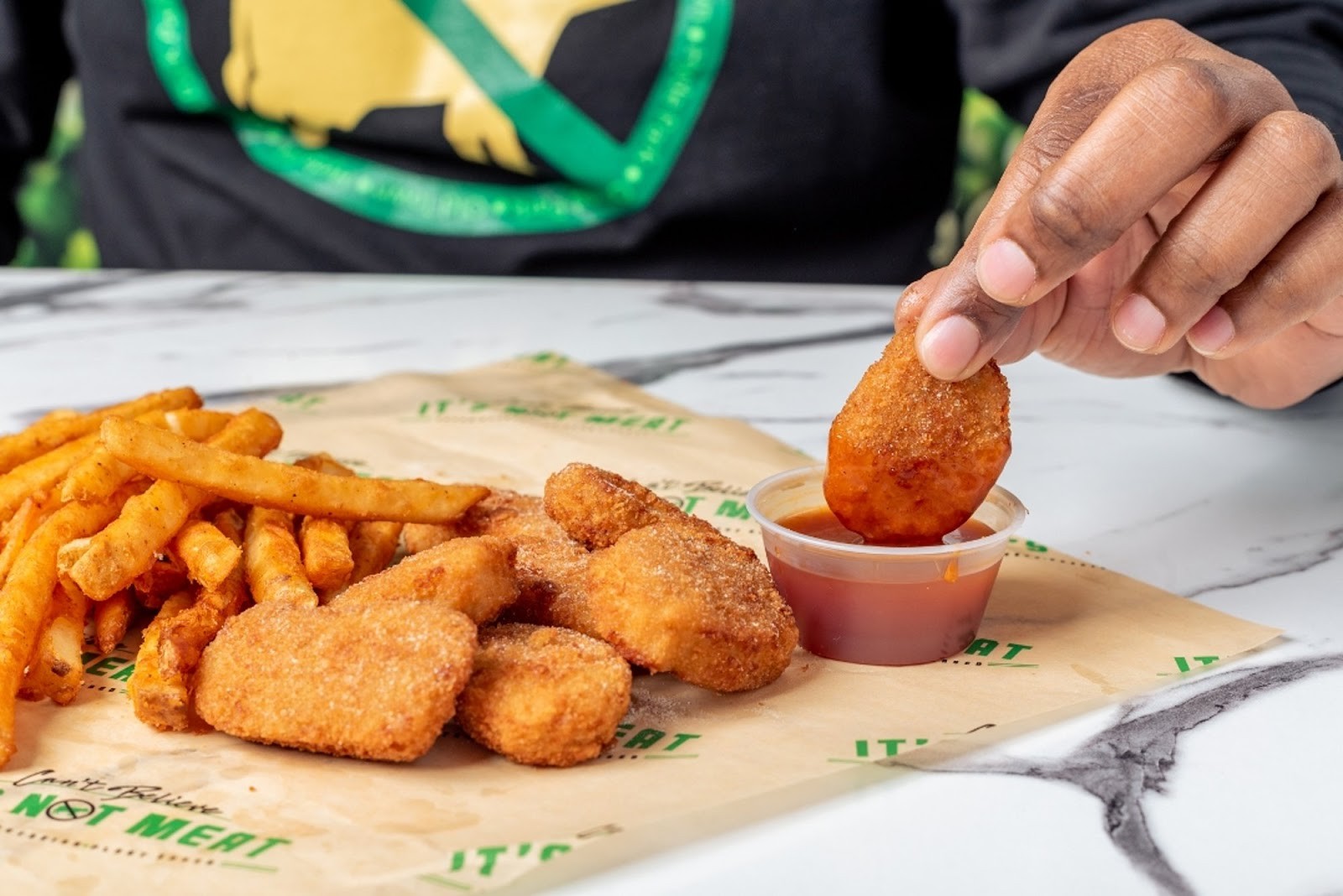 Can't believe it's not meat: food & drinks