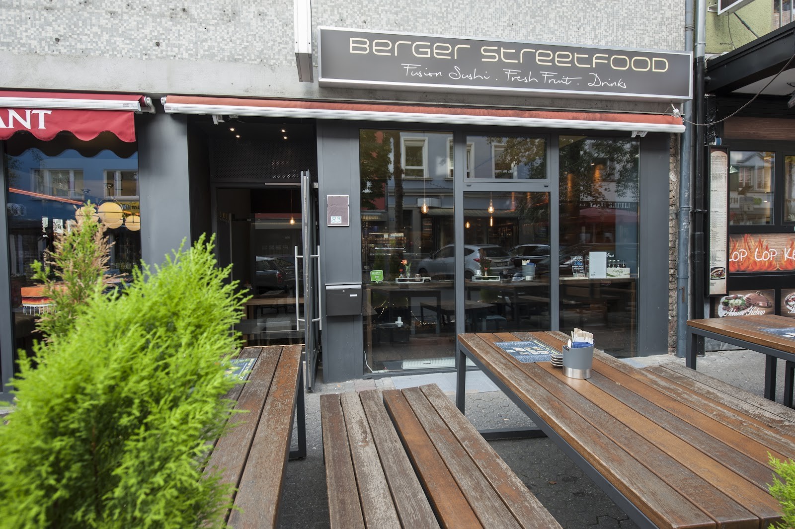 Berger Streetfood - Fusion Sushi: the place