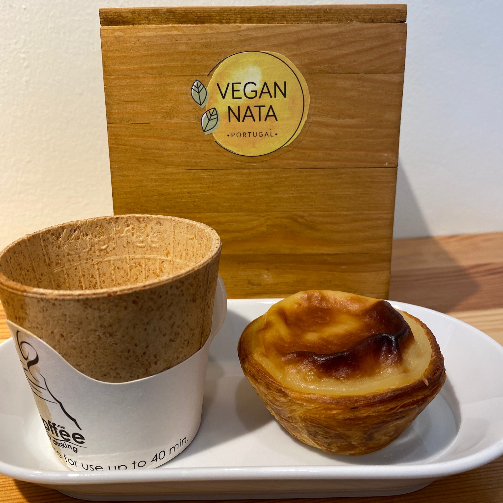 Vegan Nata Chiado: food & drinks