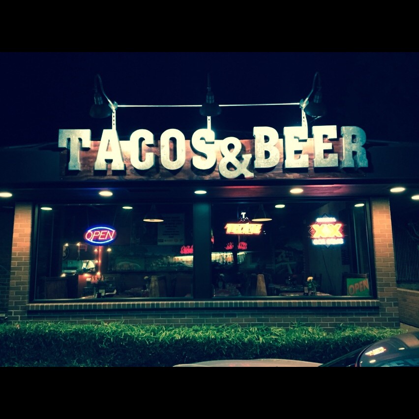 Tacos and beer: the place