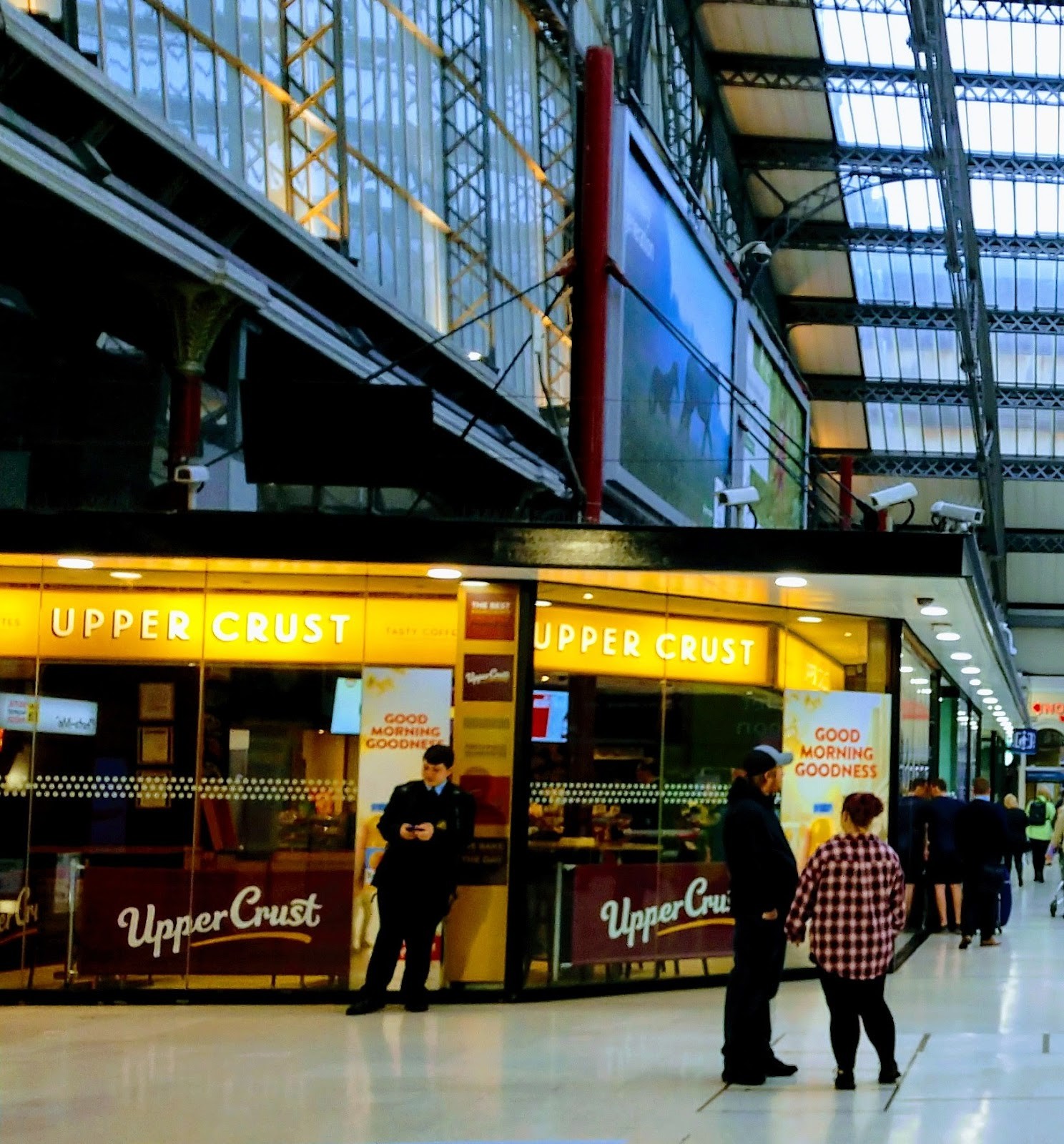 Upper Crust Manchester Piccadilly: the place