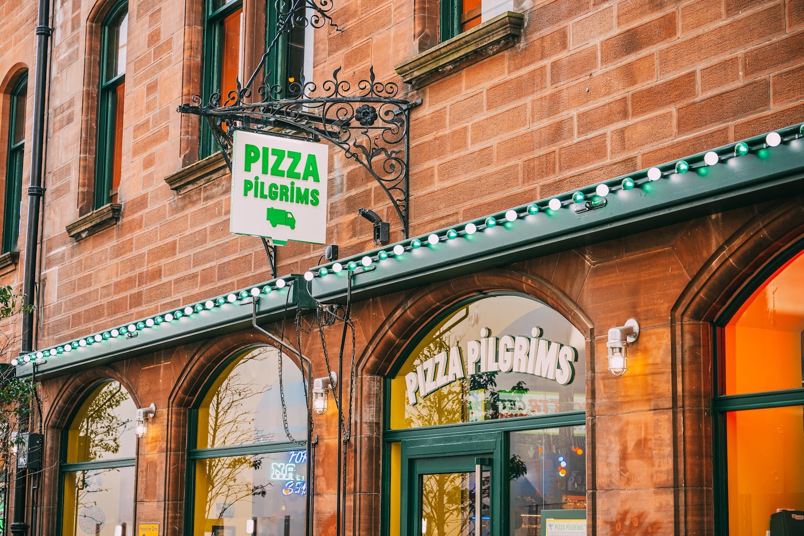 Pizza Pilgrims Edinburgh: the place