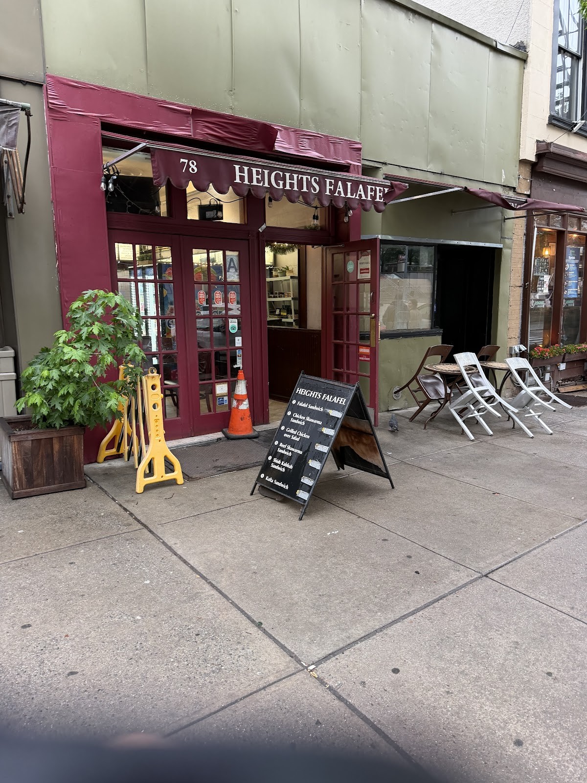 Heights Falafel: the place