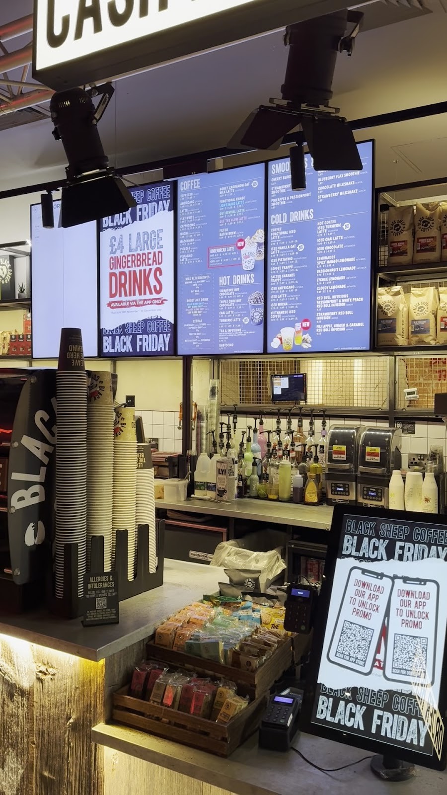 Black Sheep Coffee - 254 Sauchiehall Street: the place