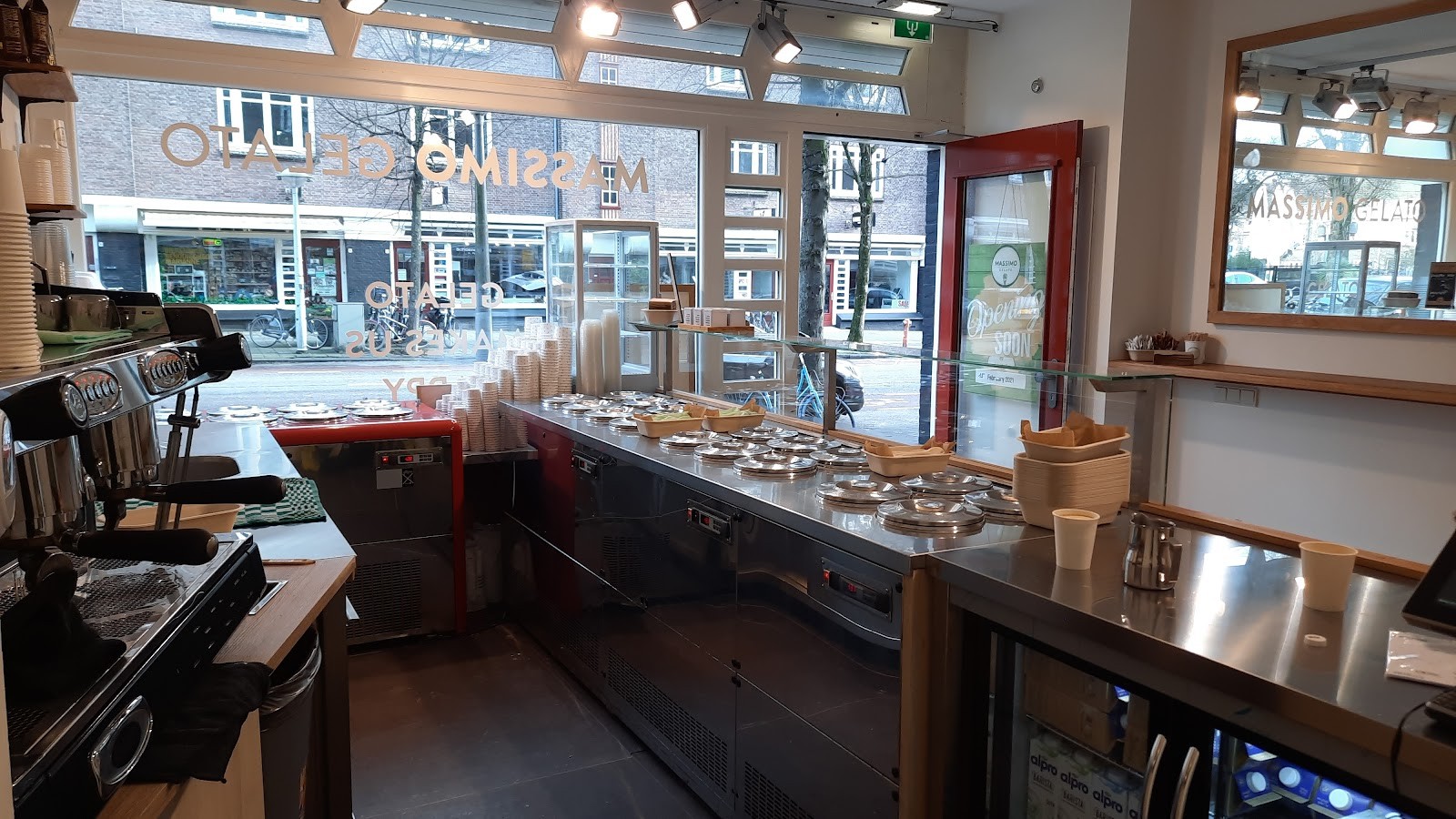 Massimo Gelato Marathonweg: the place