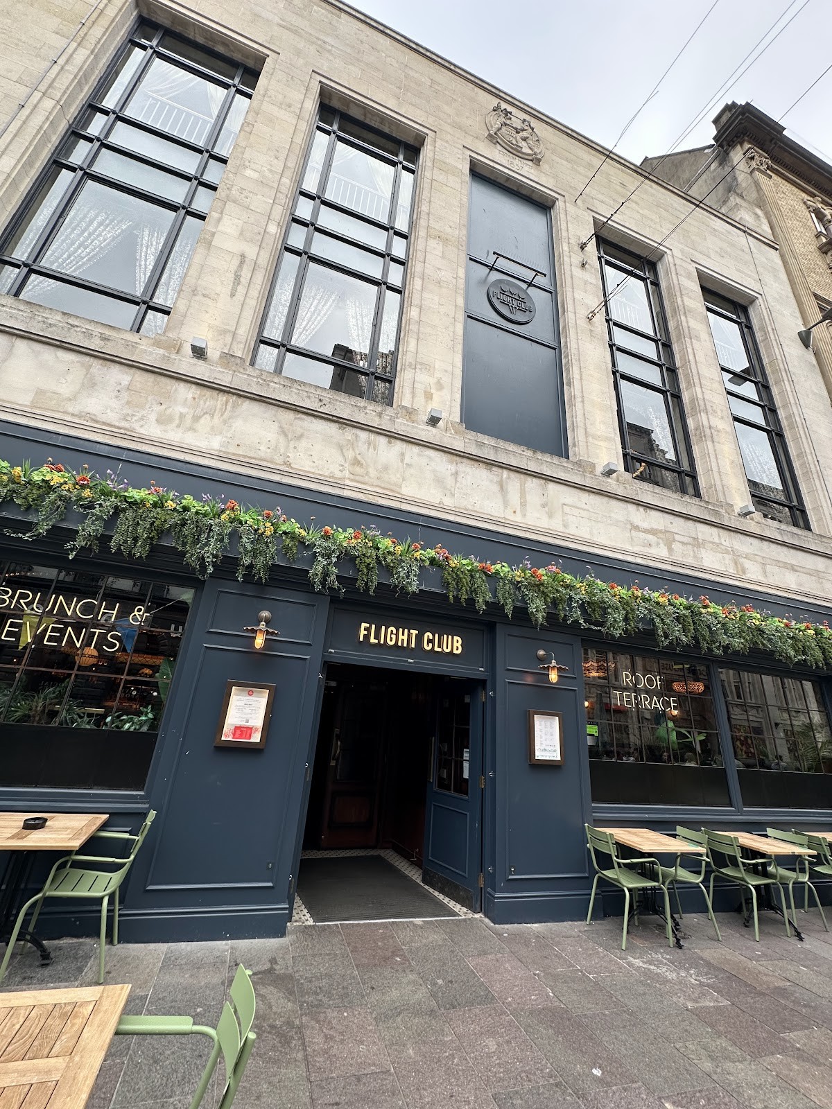 Flight Club Cardiff: the place