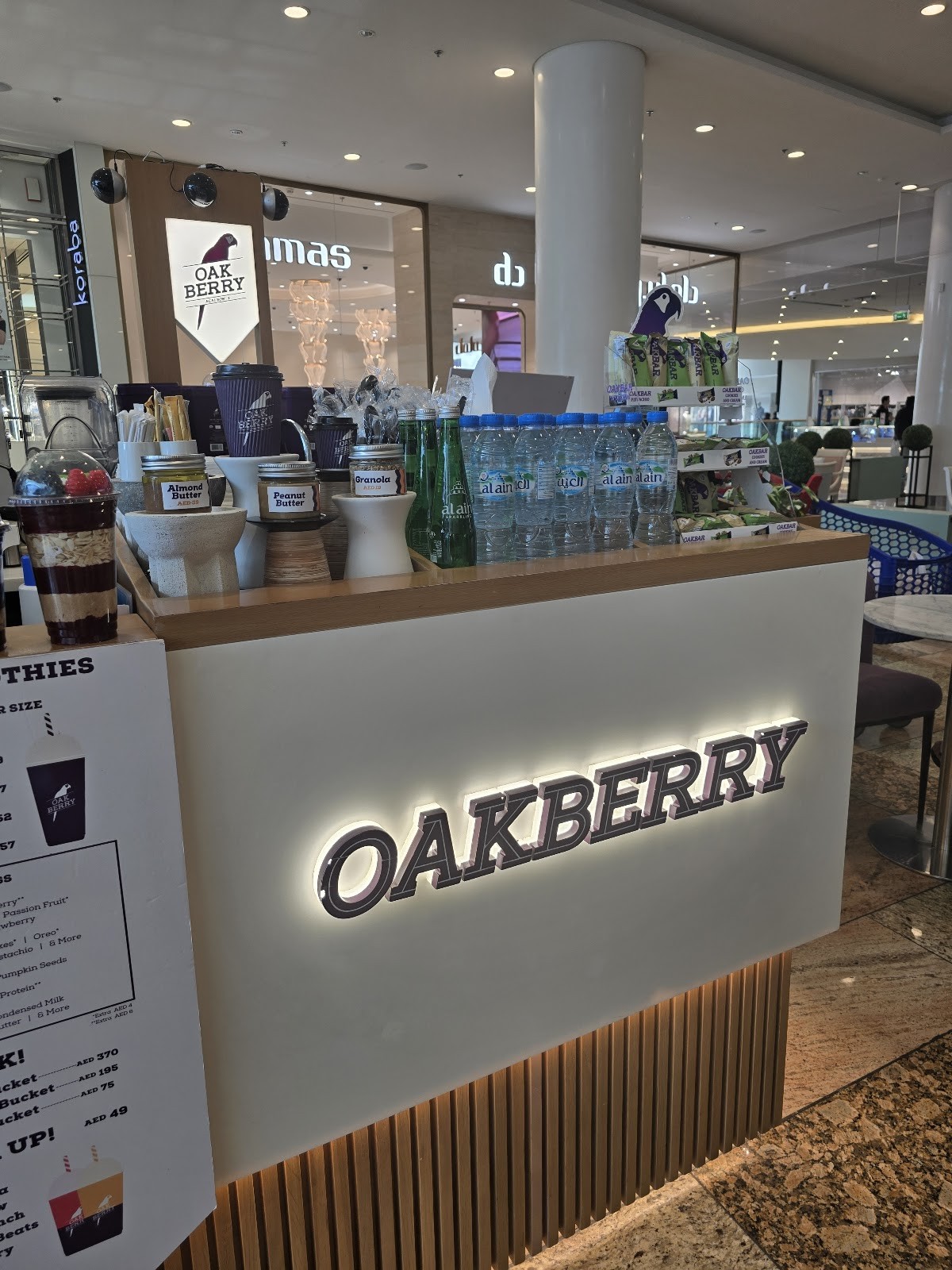 Oakberry - Dubai Festival City: the place