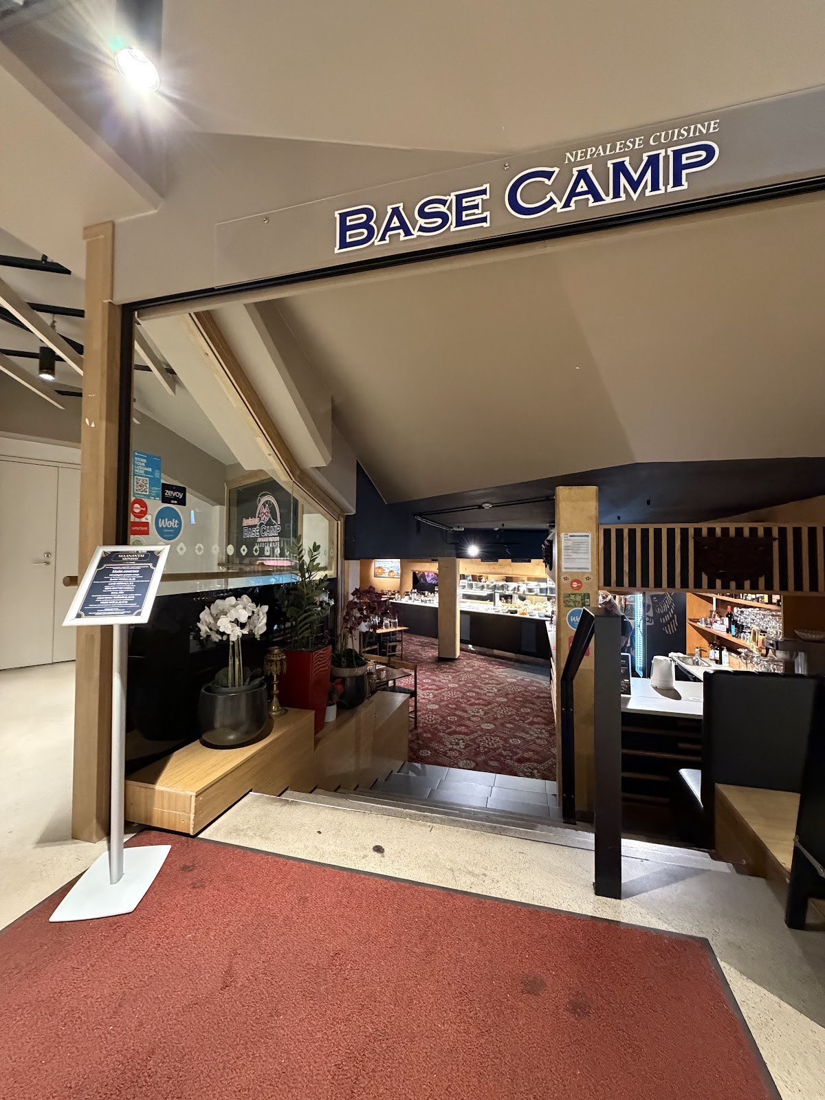 Nepalese Restaurant Base Camp: the place