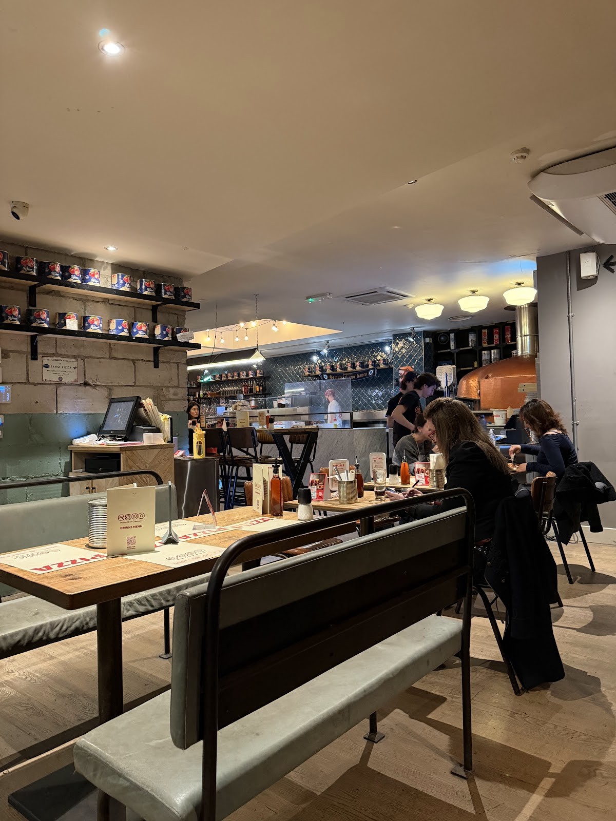 Sano Pizza: the place