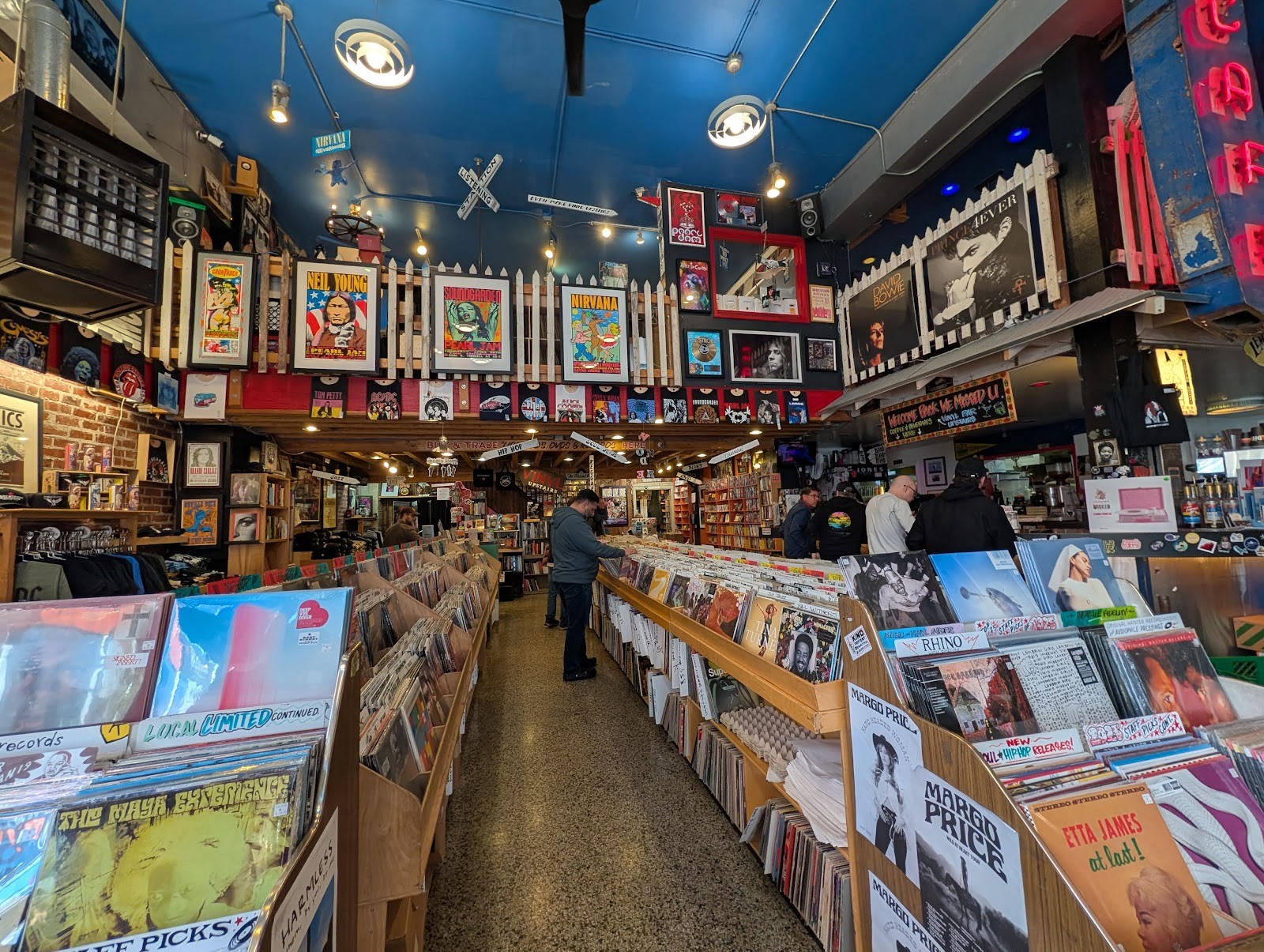 Easy Street Records & Cafe: the place