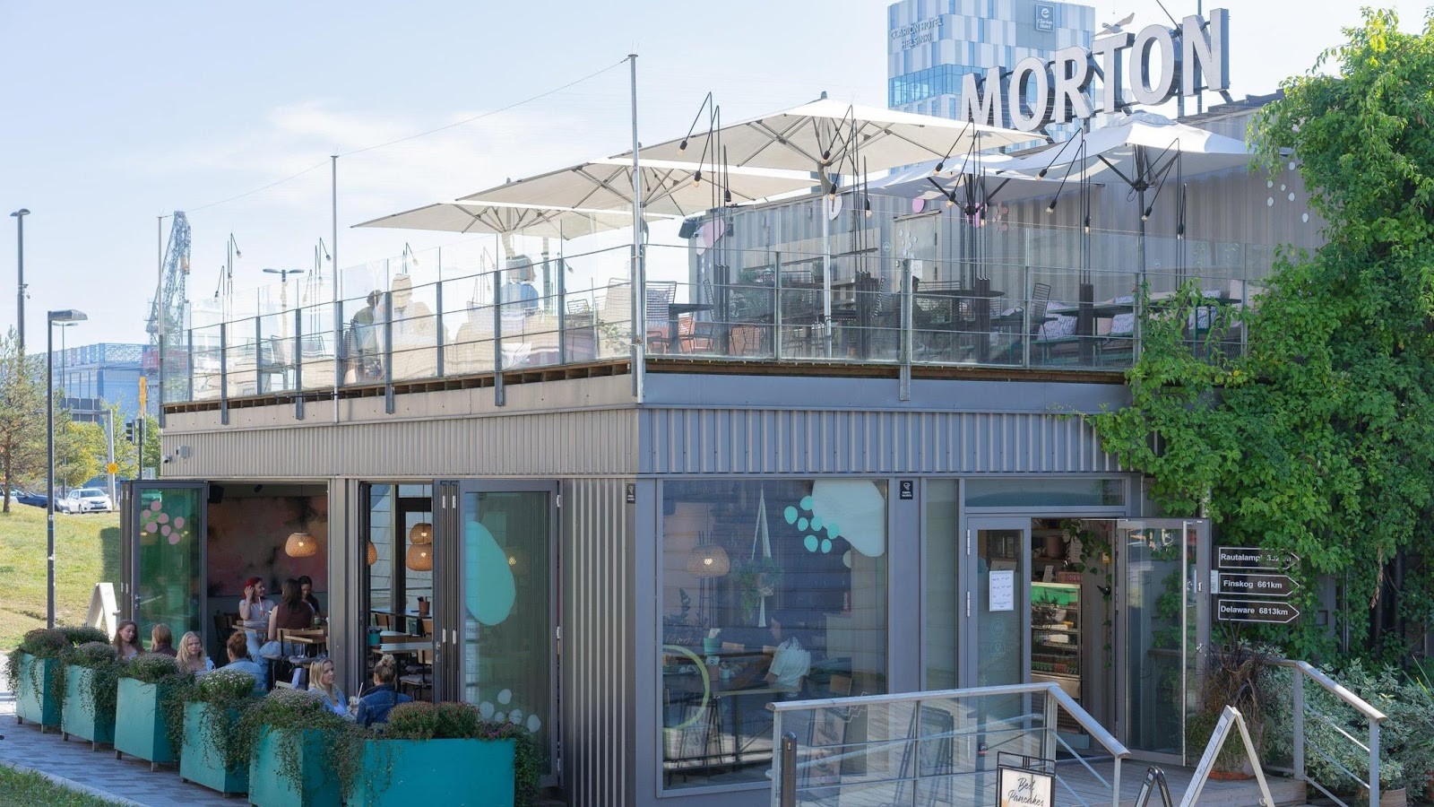 Restaurant Morton: the place