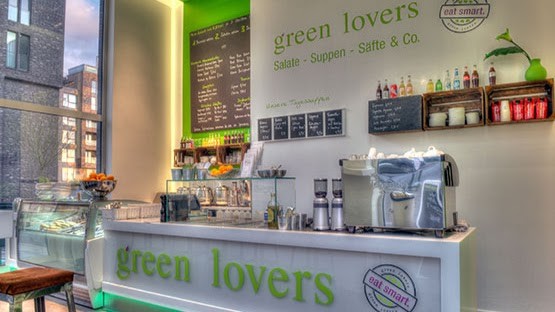 green lovers Restaurant HafenCity Hamburg: the place
