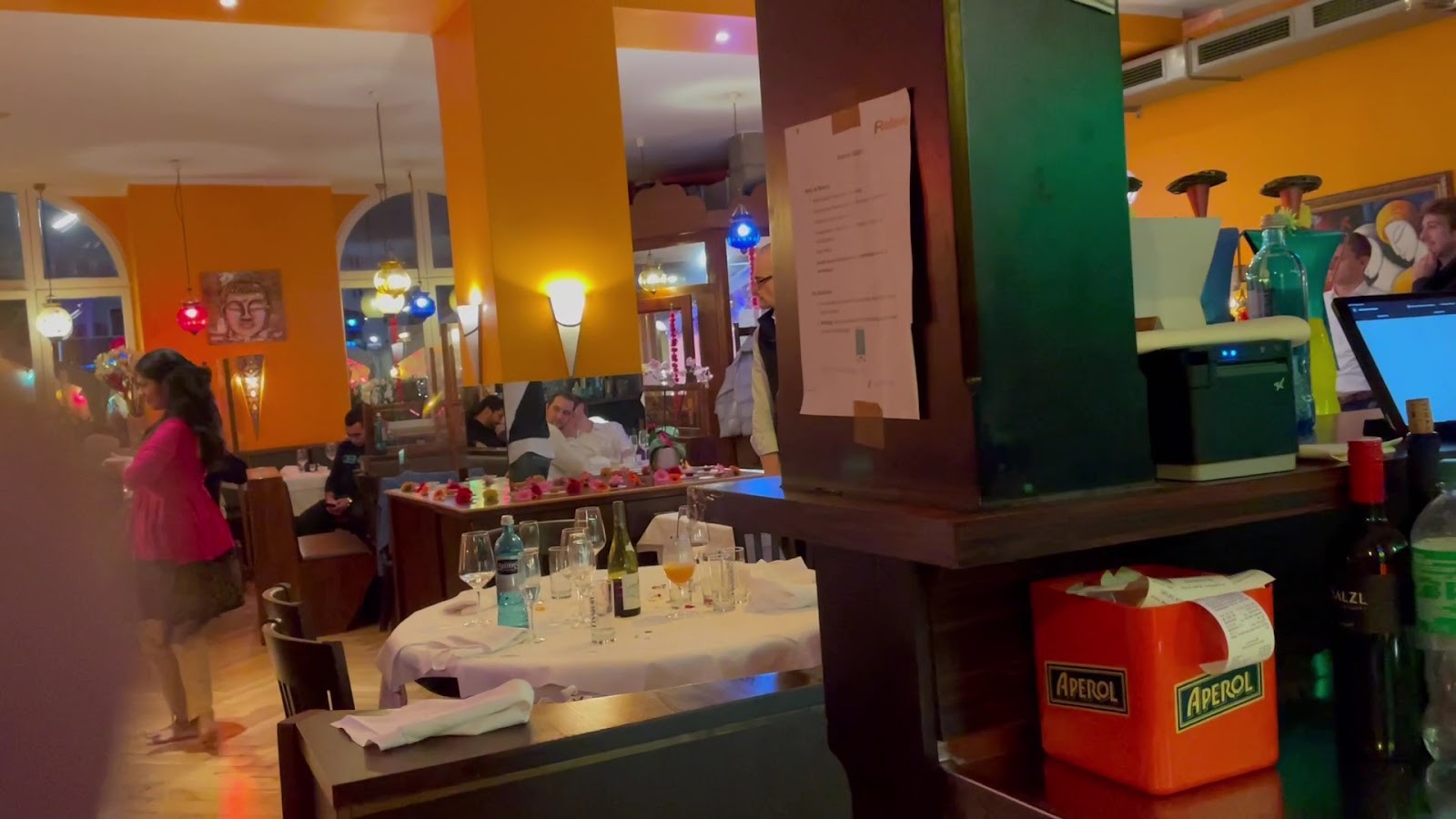 Restaurant Palast der Winde: the place