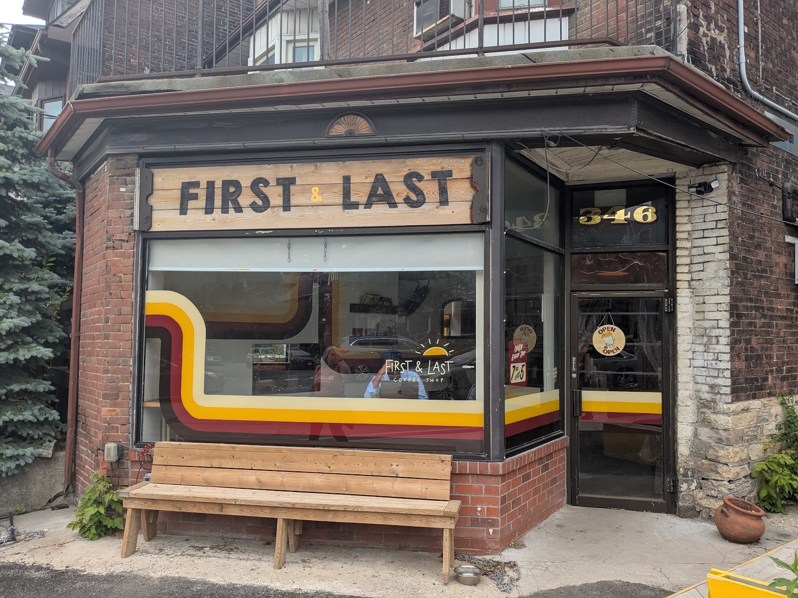 First & Last Coffee Shop: the place