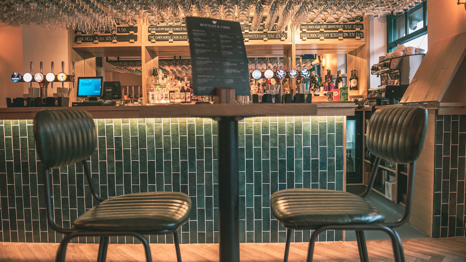 The Dark Horse Bar: the place