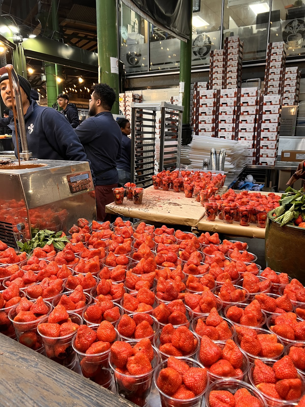 Turnips, Borough Market (Greengrocers): the place