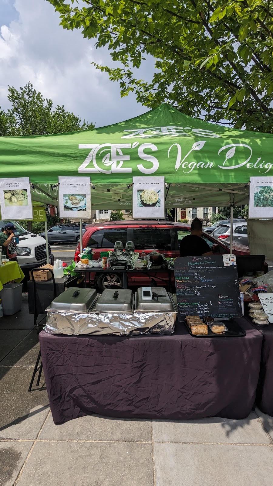 Zoe's Vegan Delight: the place
